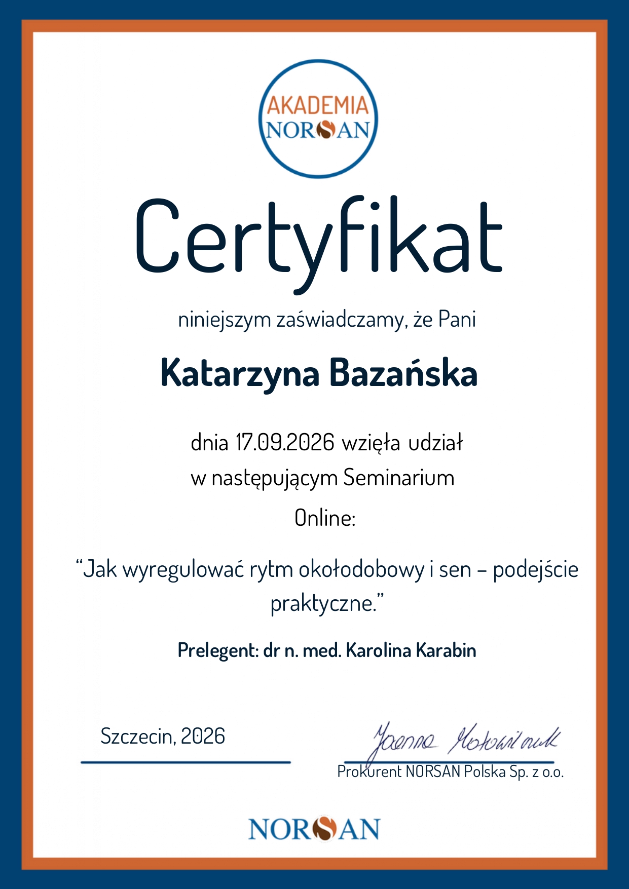 Certyfikat 5
